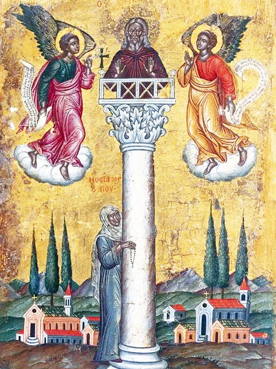 Ὁ Ὅσιος Ἀλύπιος ὁ Κιονίτης