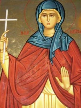 Ἡ Ὁσία Ματρώνα ἡ Ὁμολογήτρια ἡ ἐν Θεσσαλονίκῃ