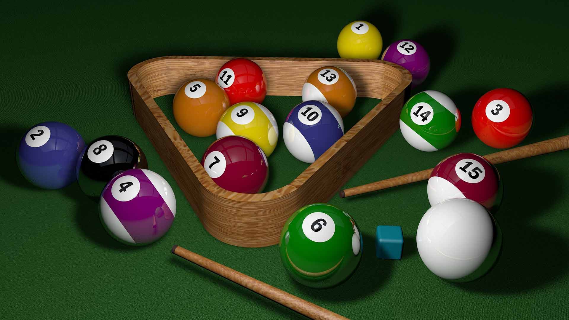 Image Lobby with billiards and giant screen